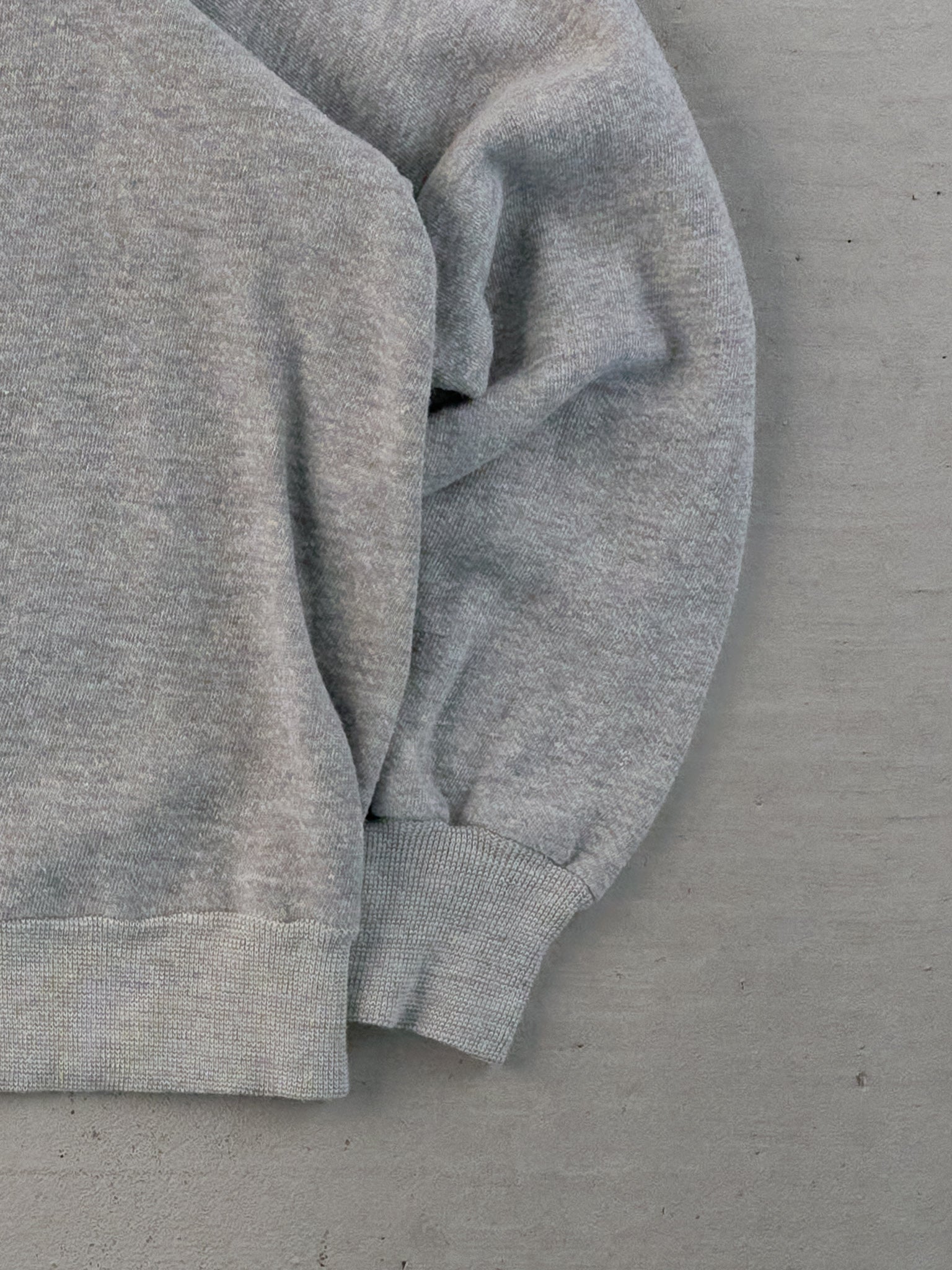 Vintage 70s Grey Olympia Blank Crewneck (M)
