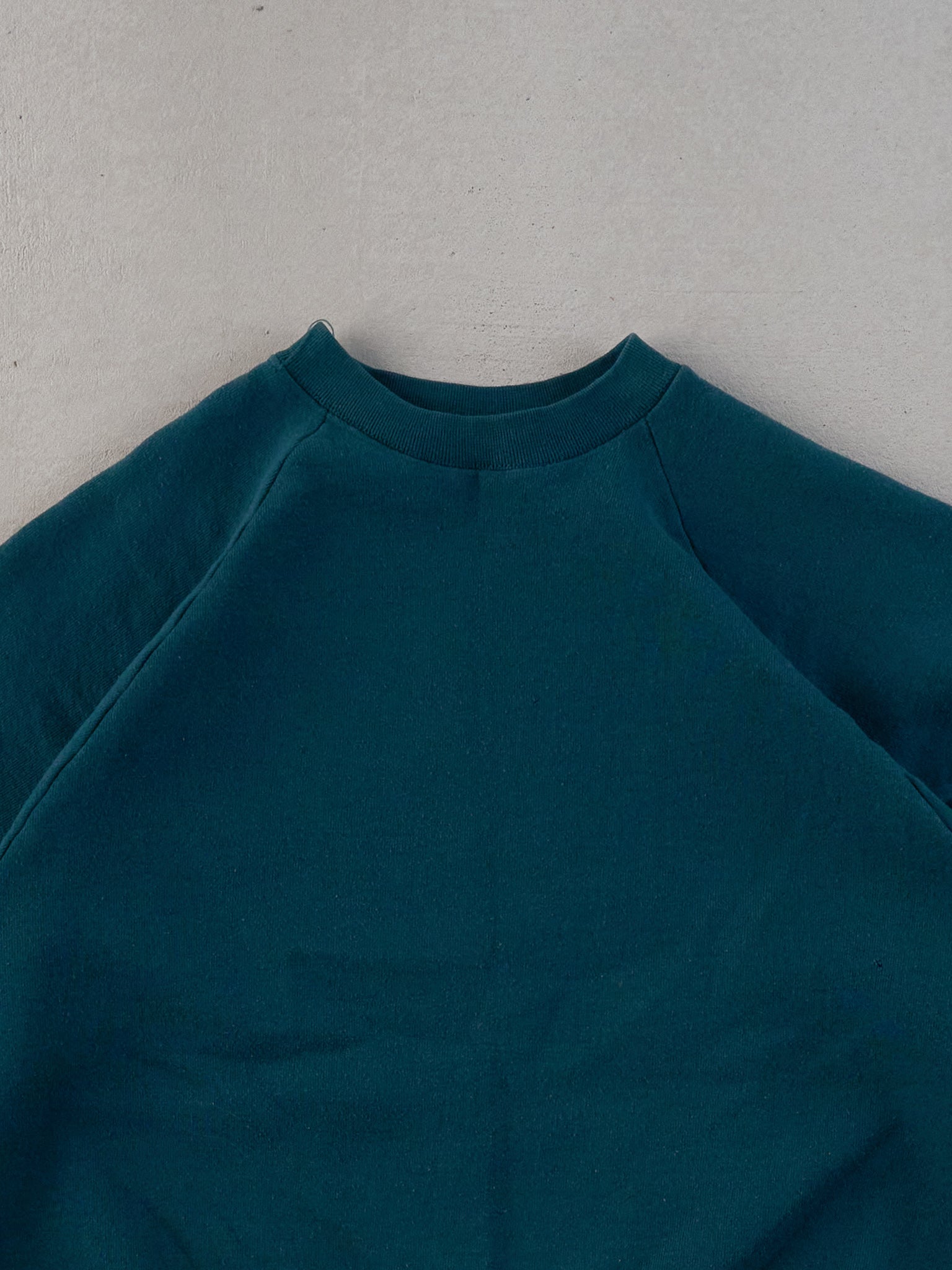 Vintage 90s Teal Green Prospirit Blank Crewneck (M/L)