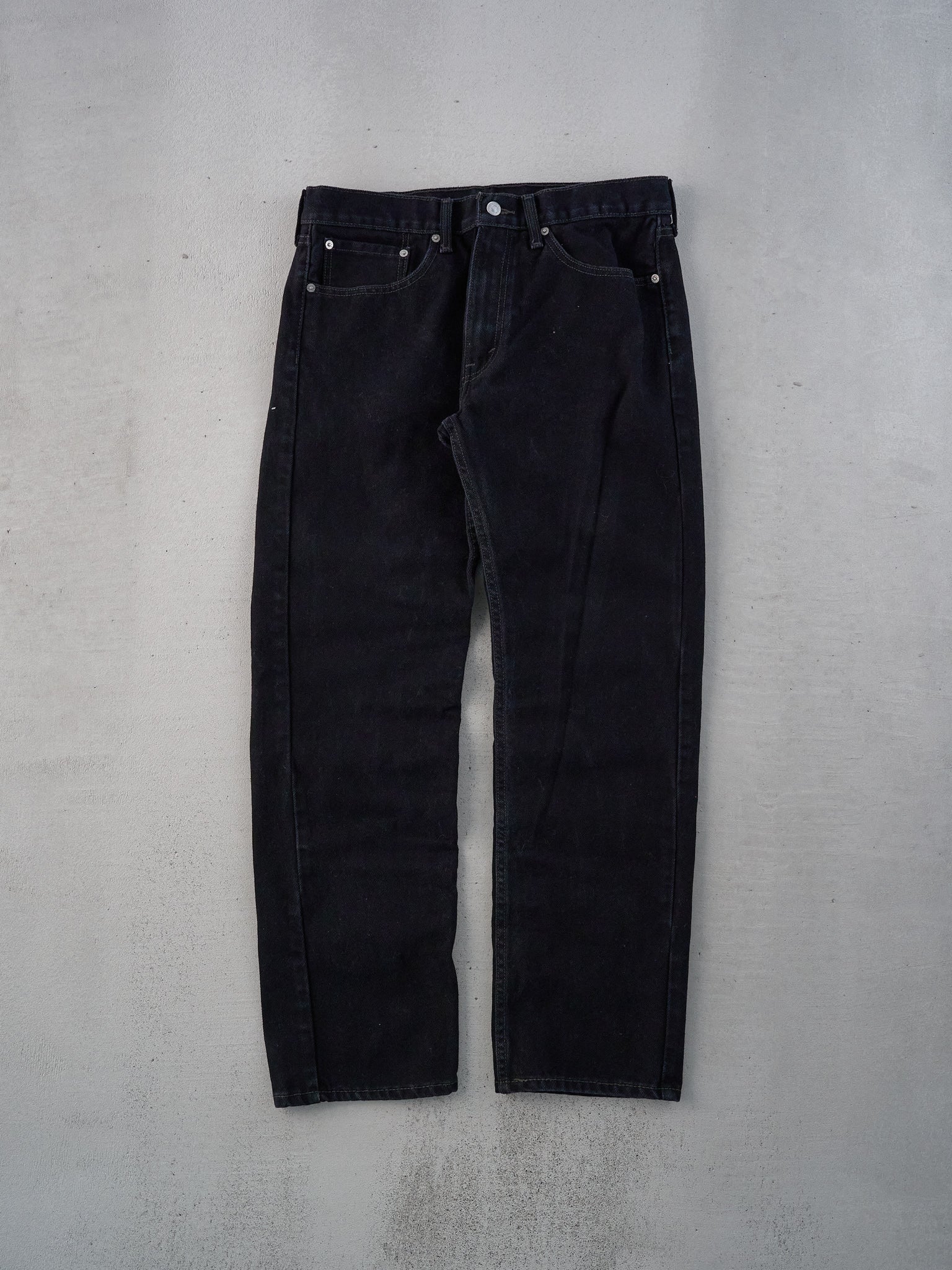 Vintage 90s Black Levi's 505 Denim Jeans (34x31)