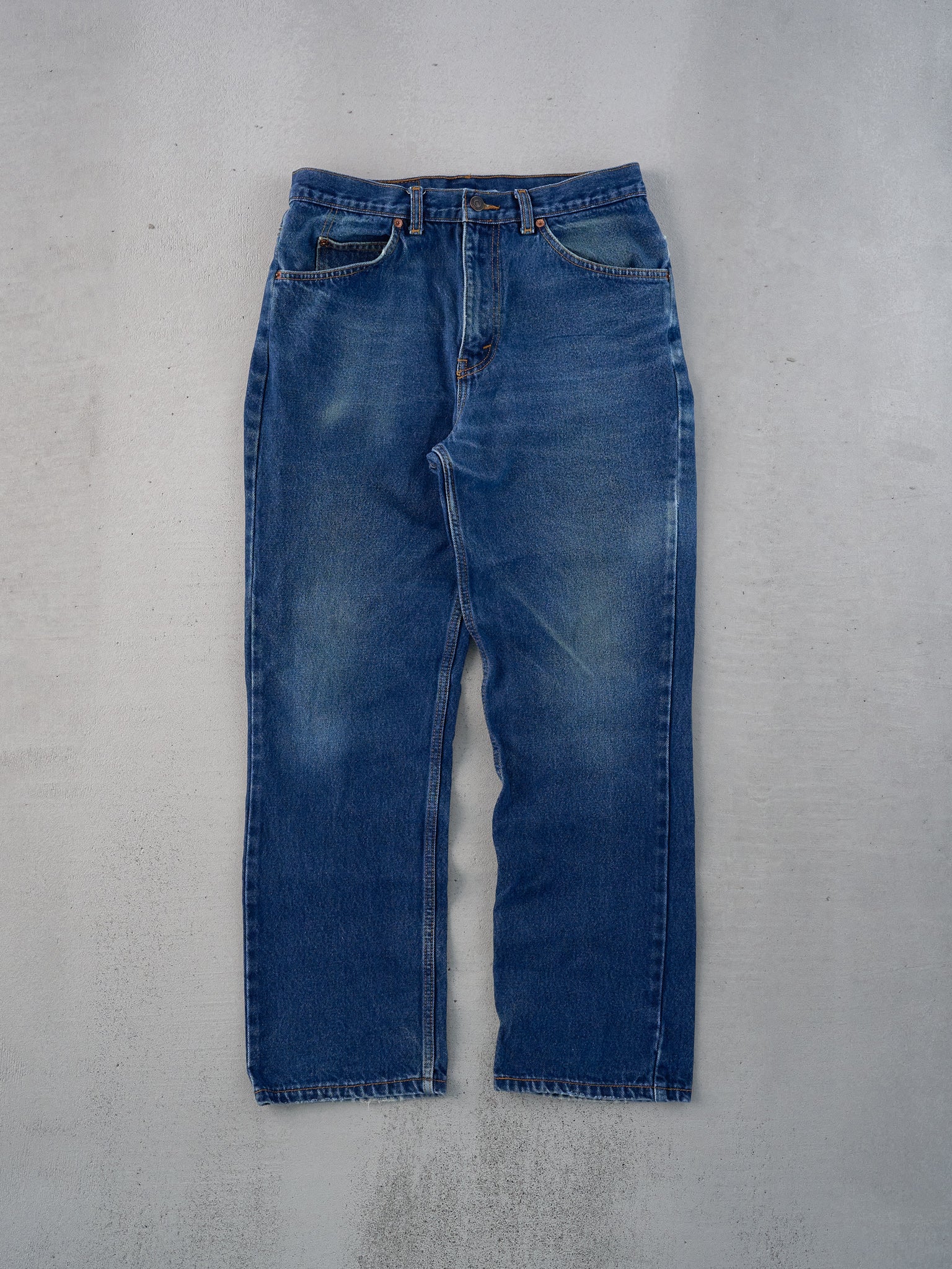 Vintage 70s Dark Blue Levi's Denim Jeans (31x29)