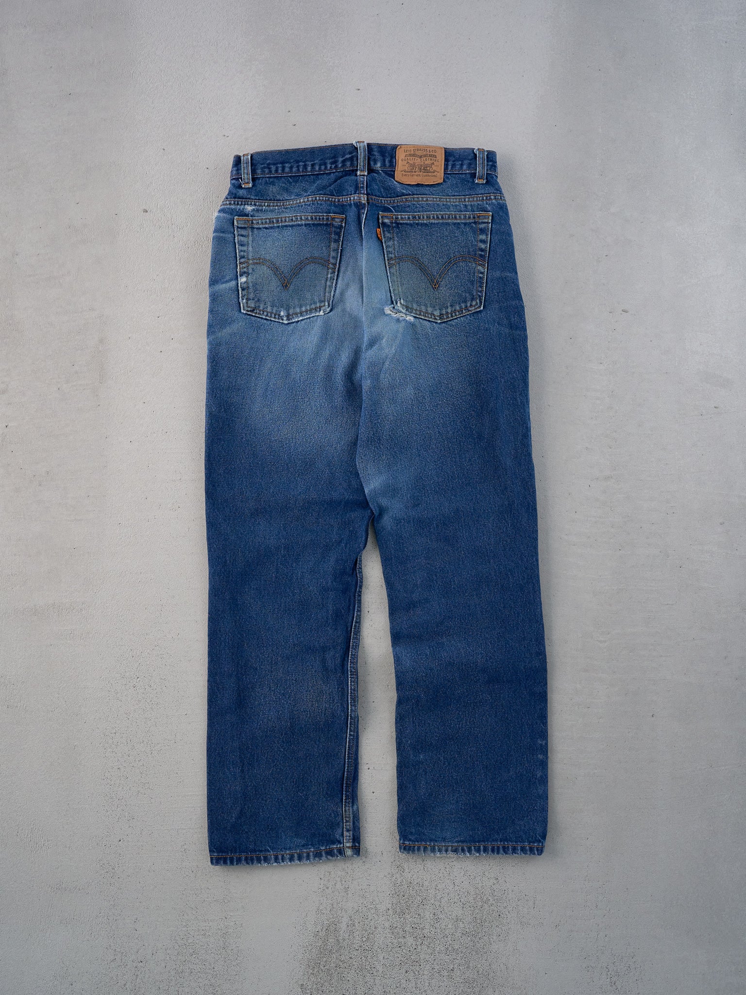 Vintage 70s Dark Blue Levi's Denim Jeans (31x29)