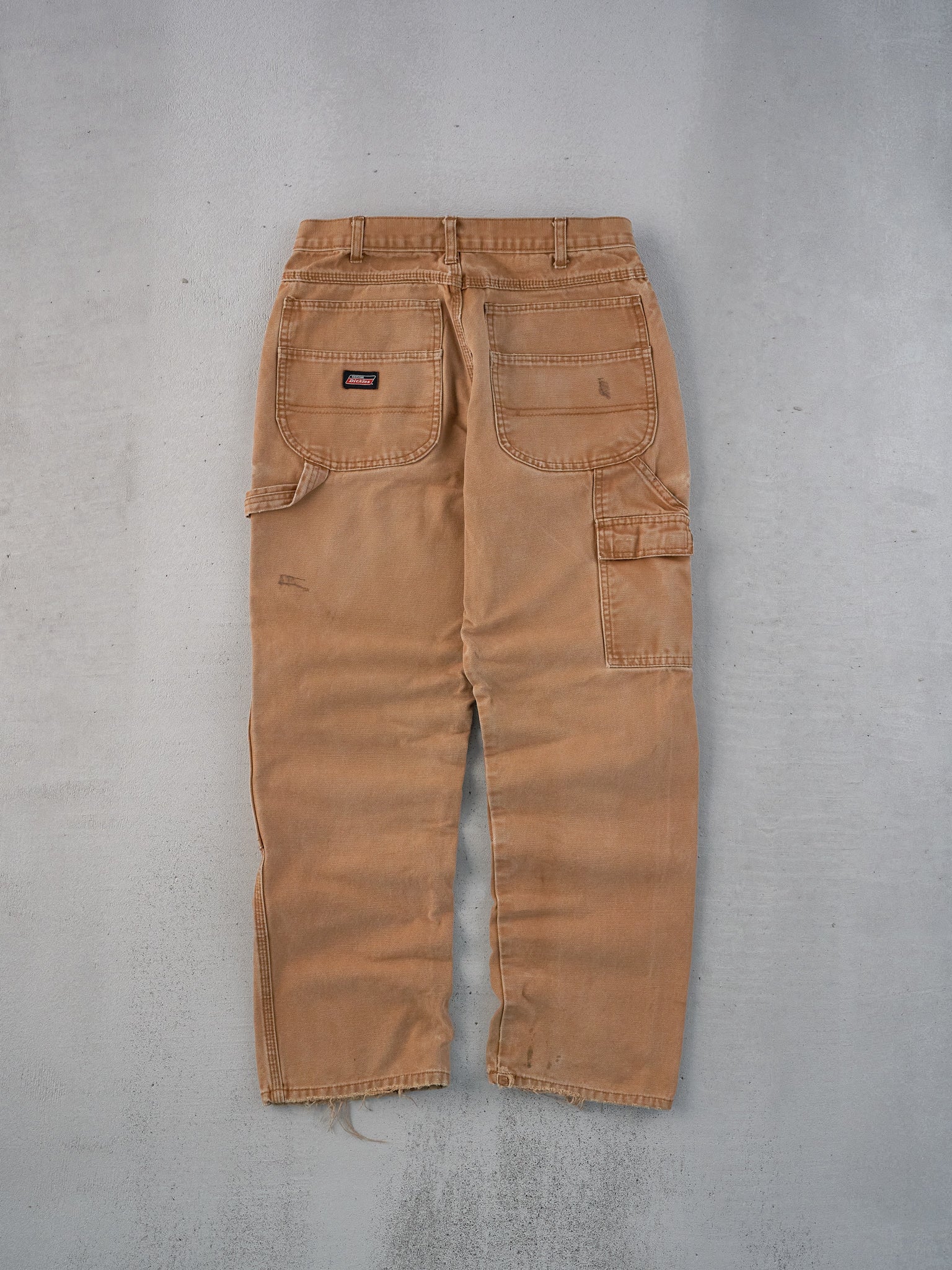 Vintage 90s Khaki Dickies Double Knee Carpenter Pants (29x30)