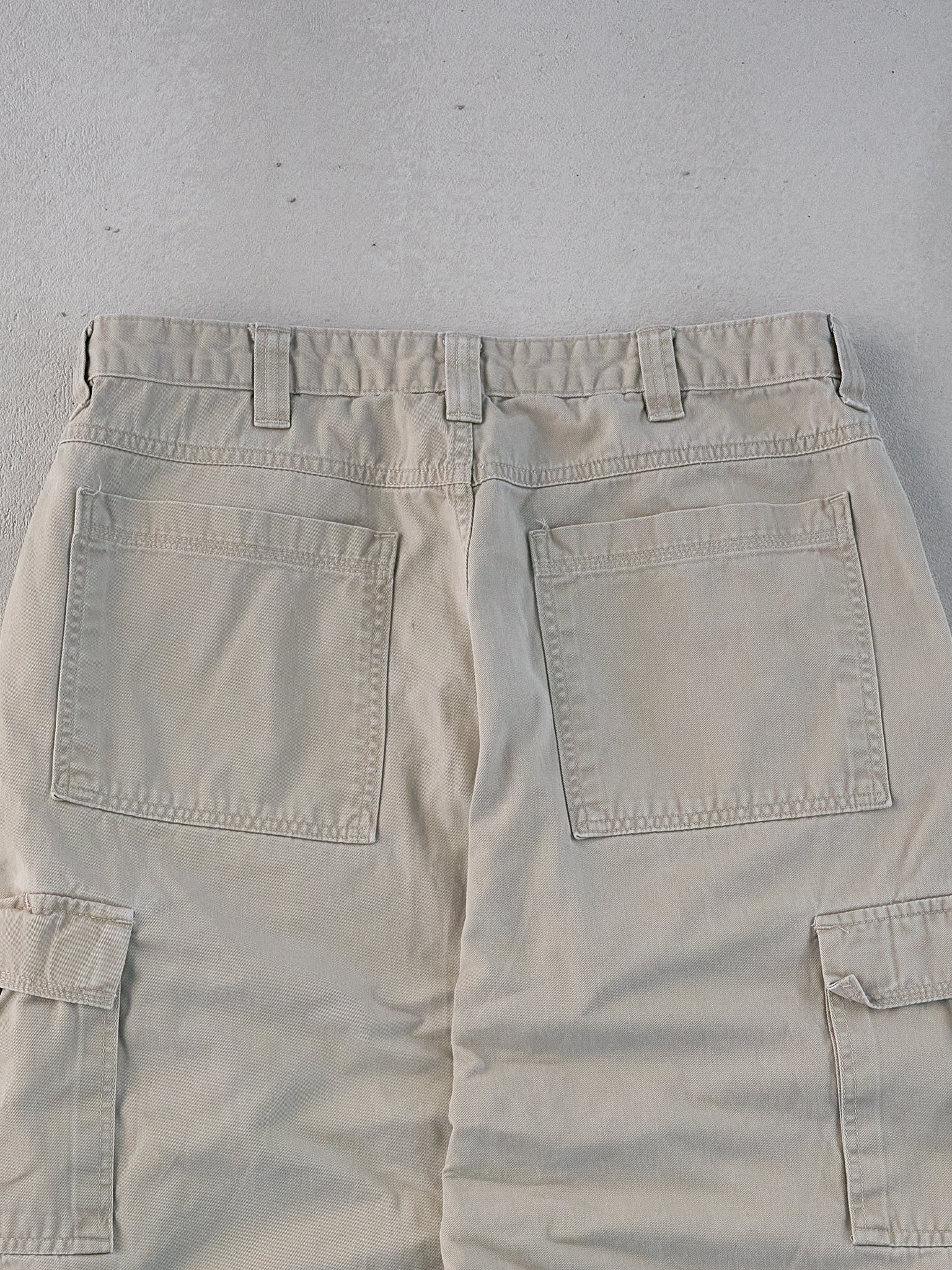 Vintage 90s Beige Wrangler Workwear Cargo Pants (34x30)
