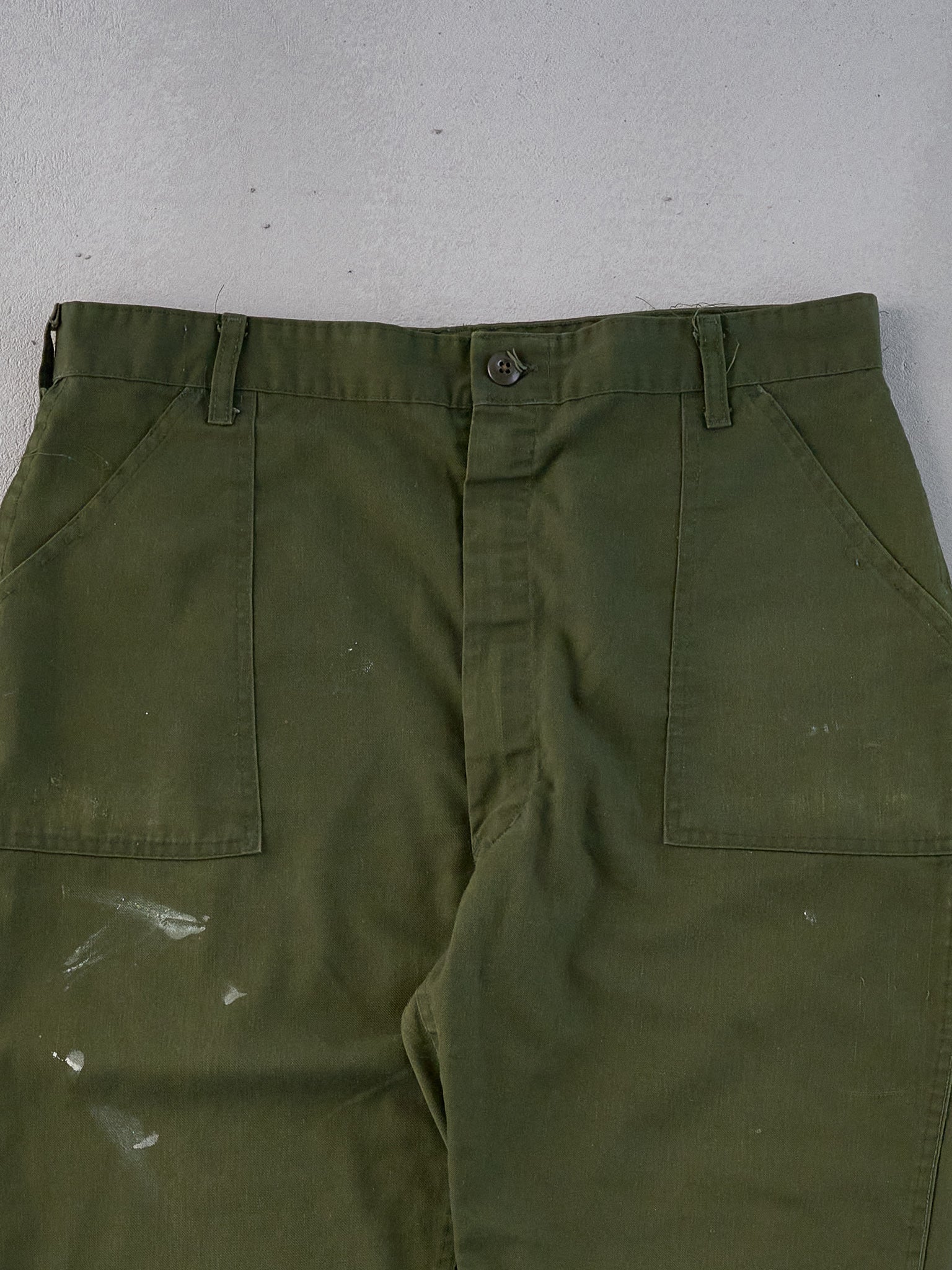 Vintage Green Army OG 107 Pants (35x32)