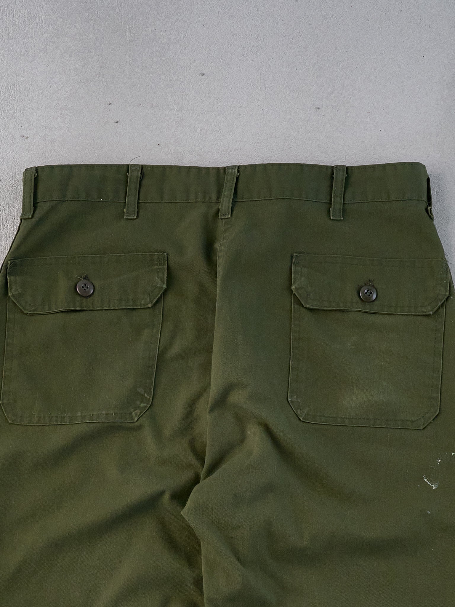 Vintage Green Army OG 107 Pants (35x32)