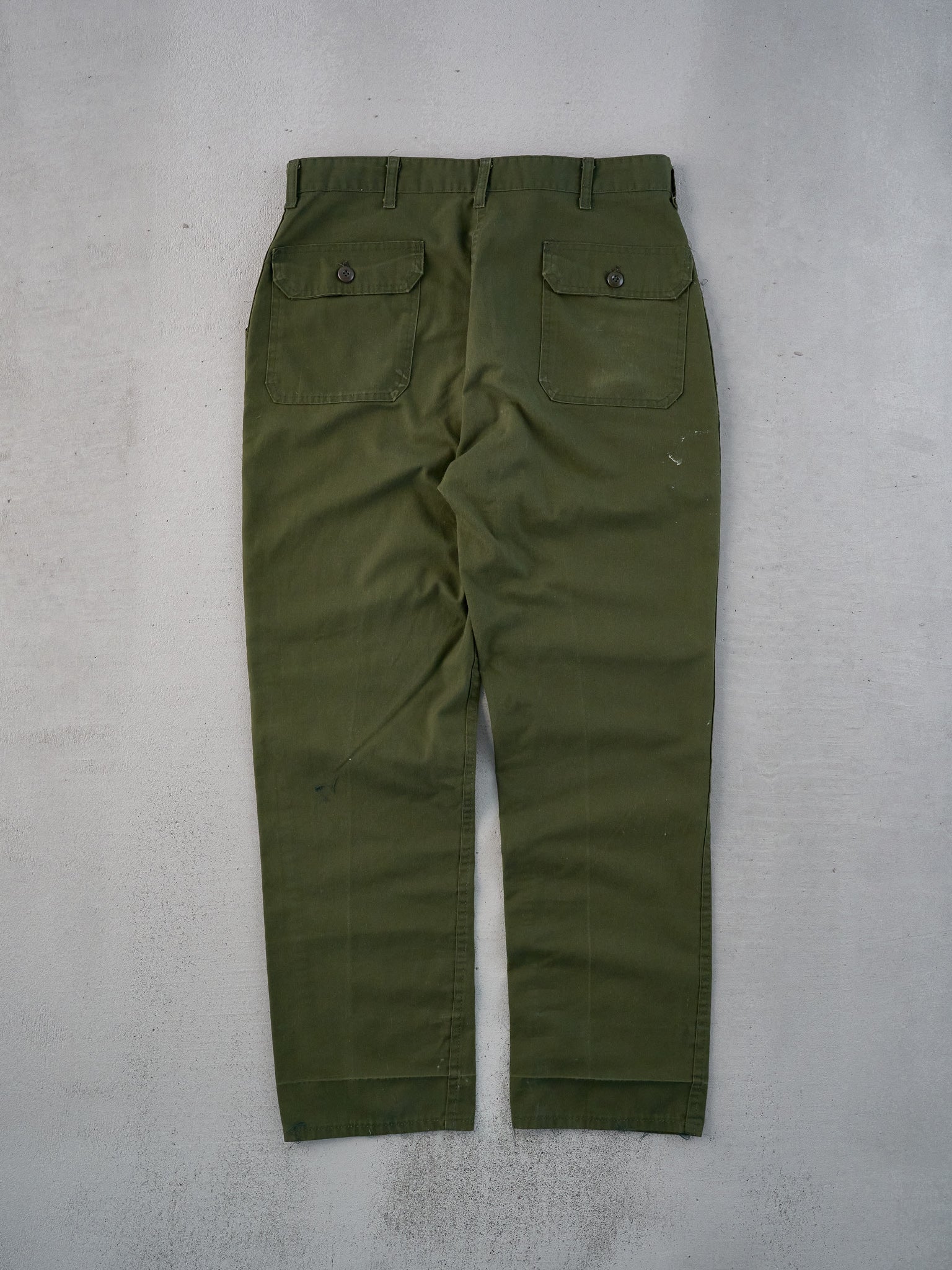 Vintage Green Army OG 107 Pants (35x32)