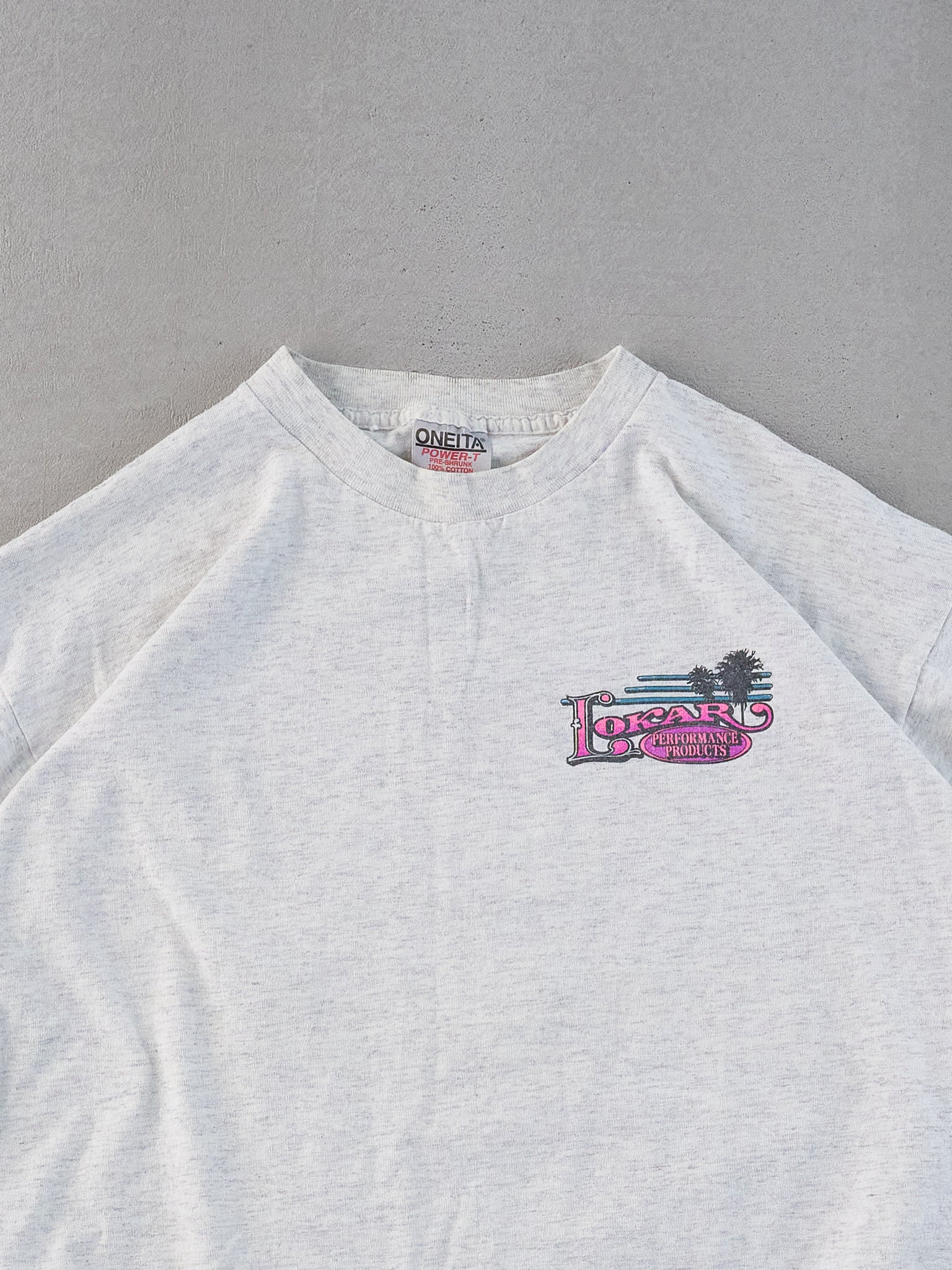 Vintage 94' Light Grey Knoxville Tennessee Lokar Tee (L)