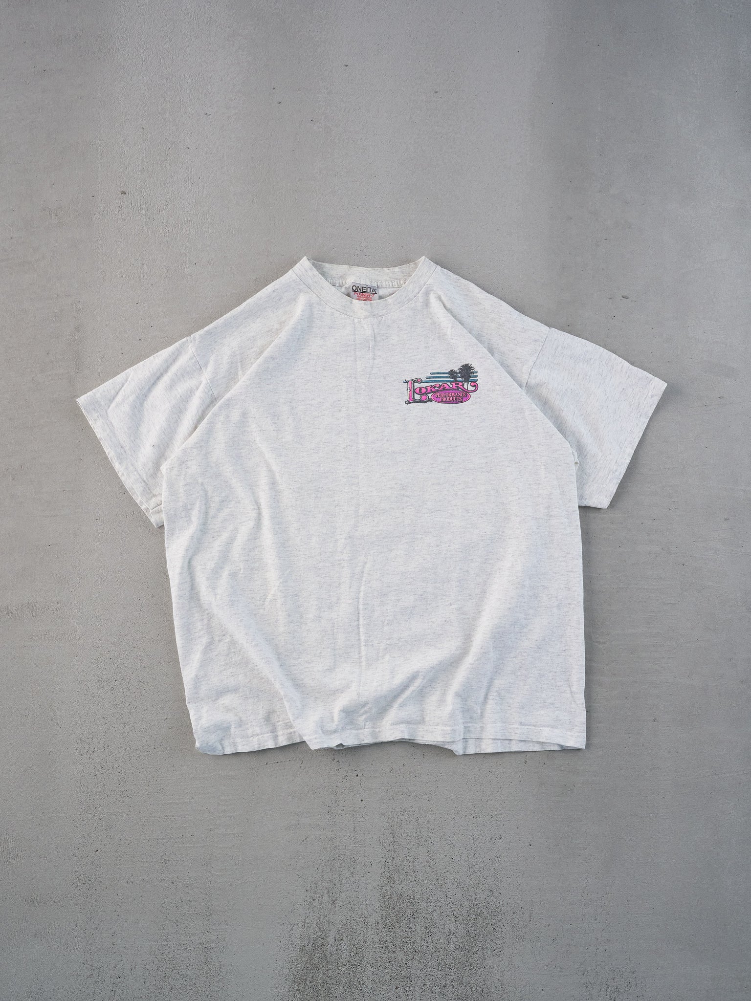 Vintage 94' Light Grey Knoxville Tennessee Lokar Tee (L)