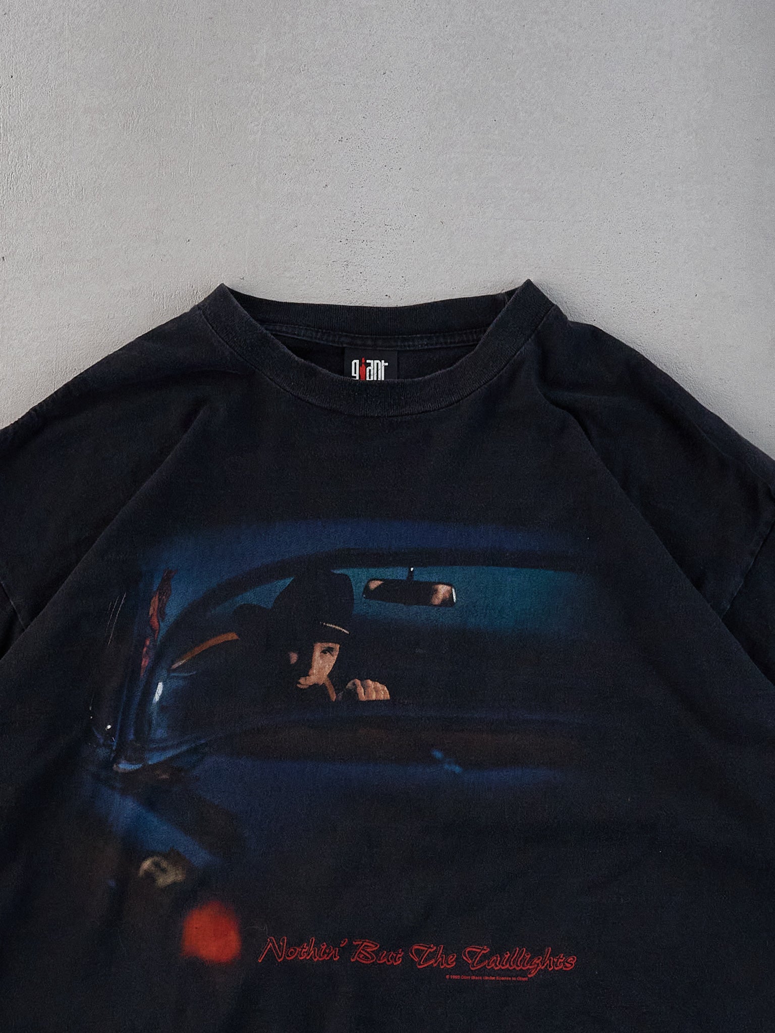 Vintage 98' Black Clint Black Graphic Tee (L)