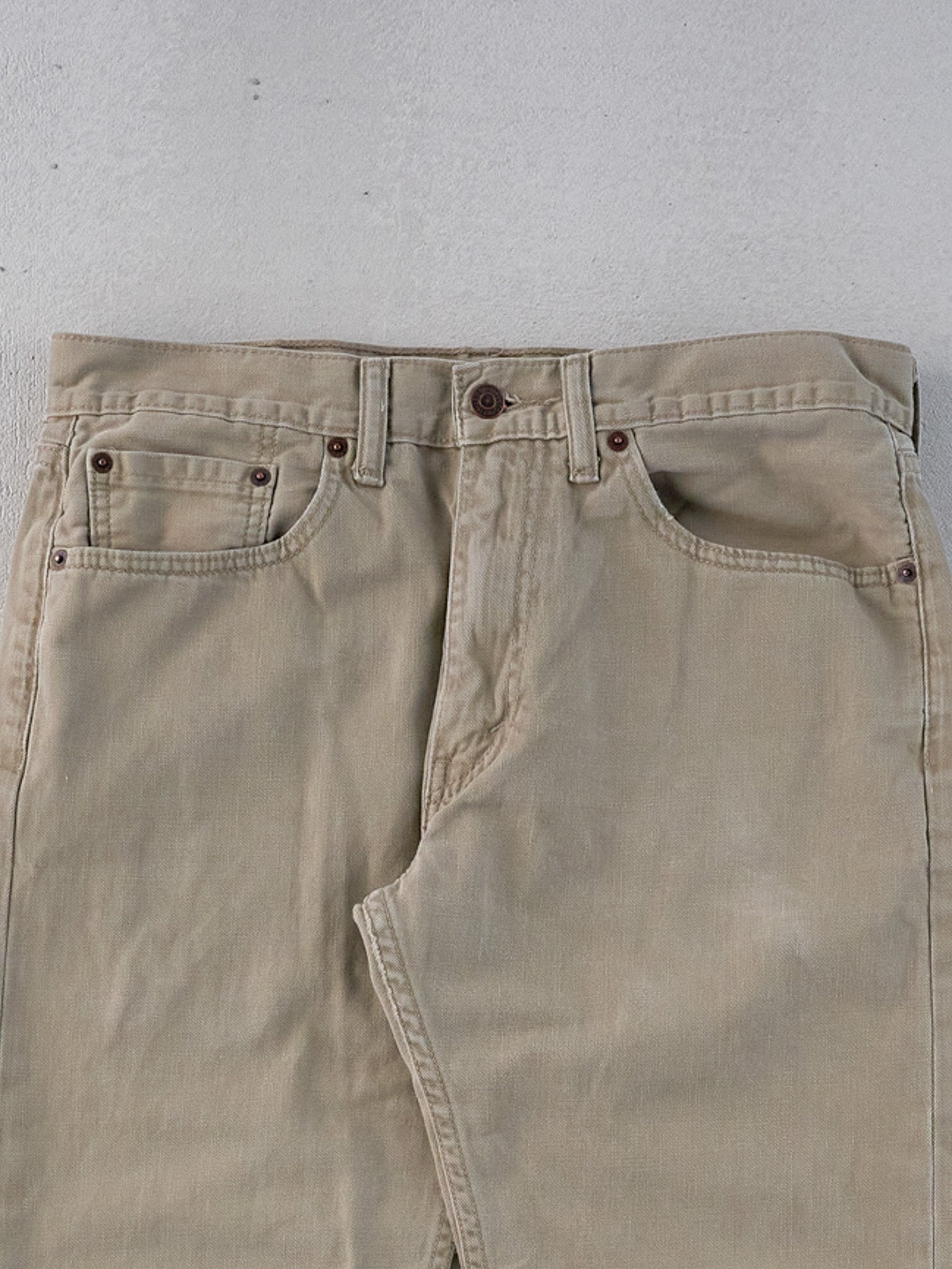 Vintage 90s Khaki Levi's 505 Denim Jeans (32x30)