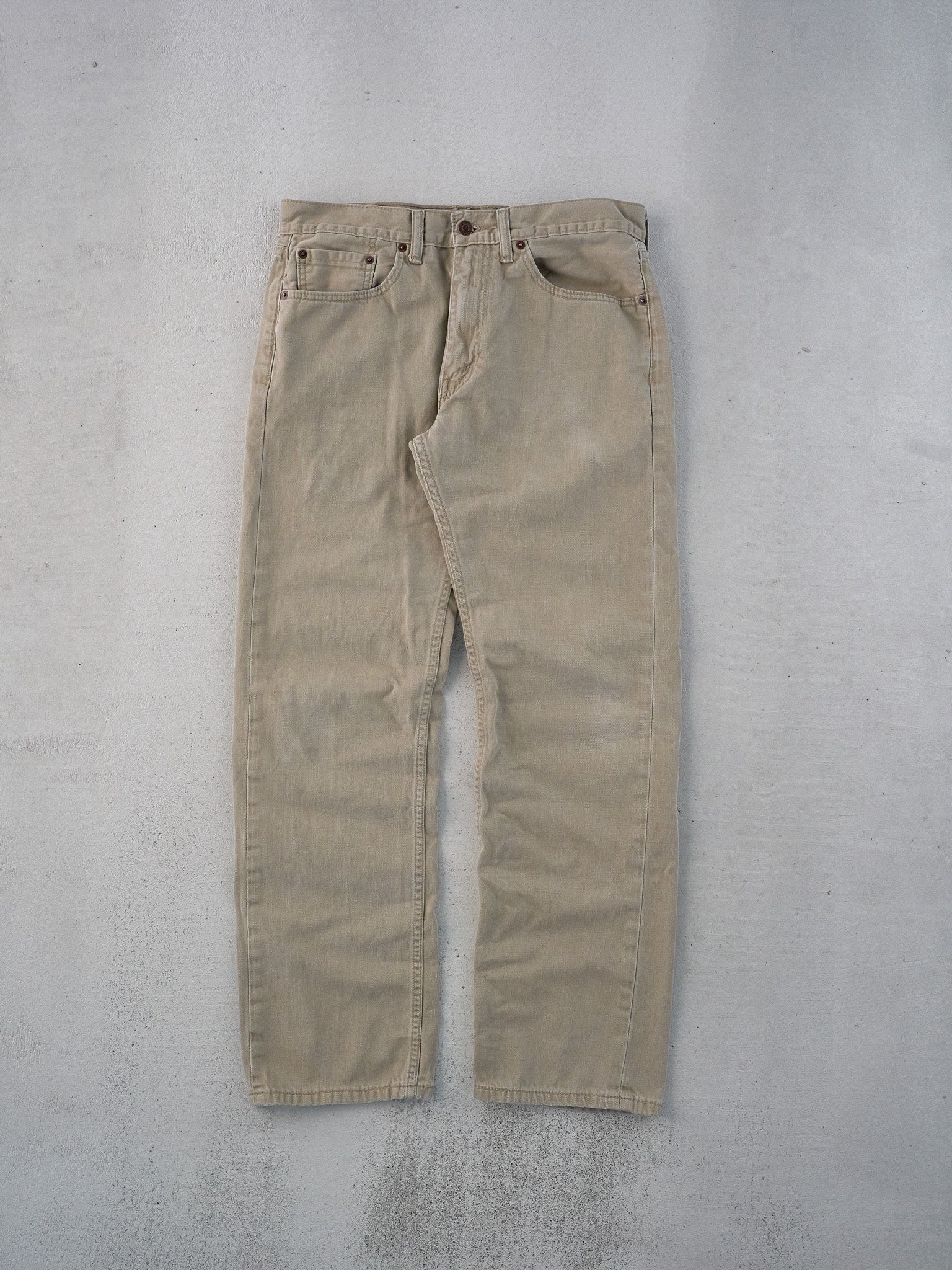 Vintage 90s Khaki Levi's 505 Denim Jeans (32x30)