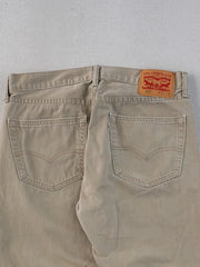 Vintage 90s Khaki Levi's 505 Denim Jeans (32x30)