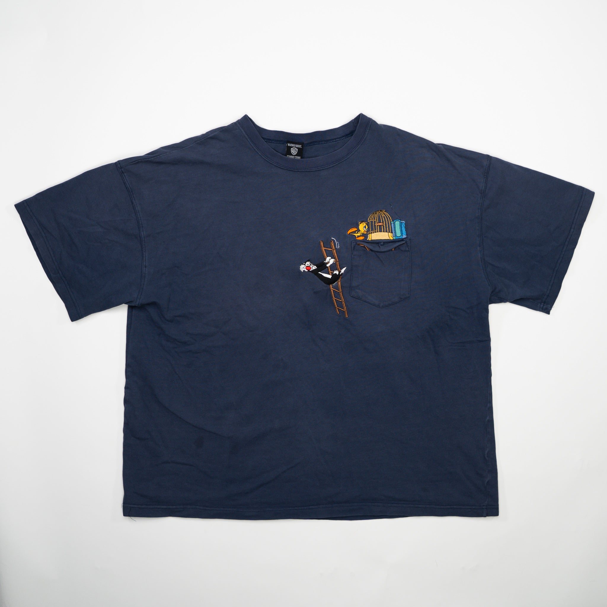 Vintage '97 Navy Slyvester Ladder + Tweety Tee