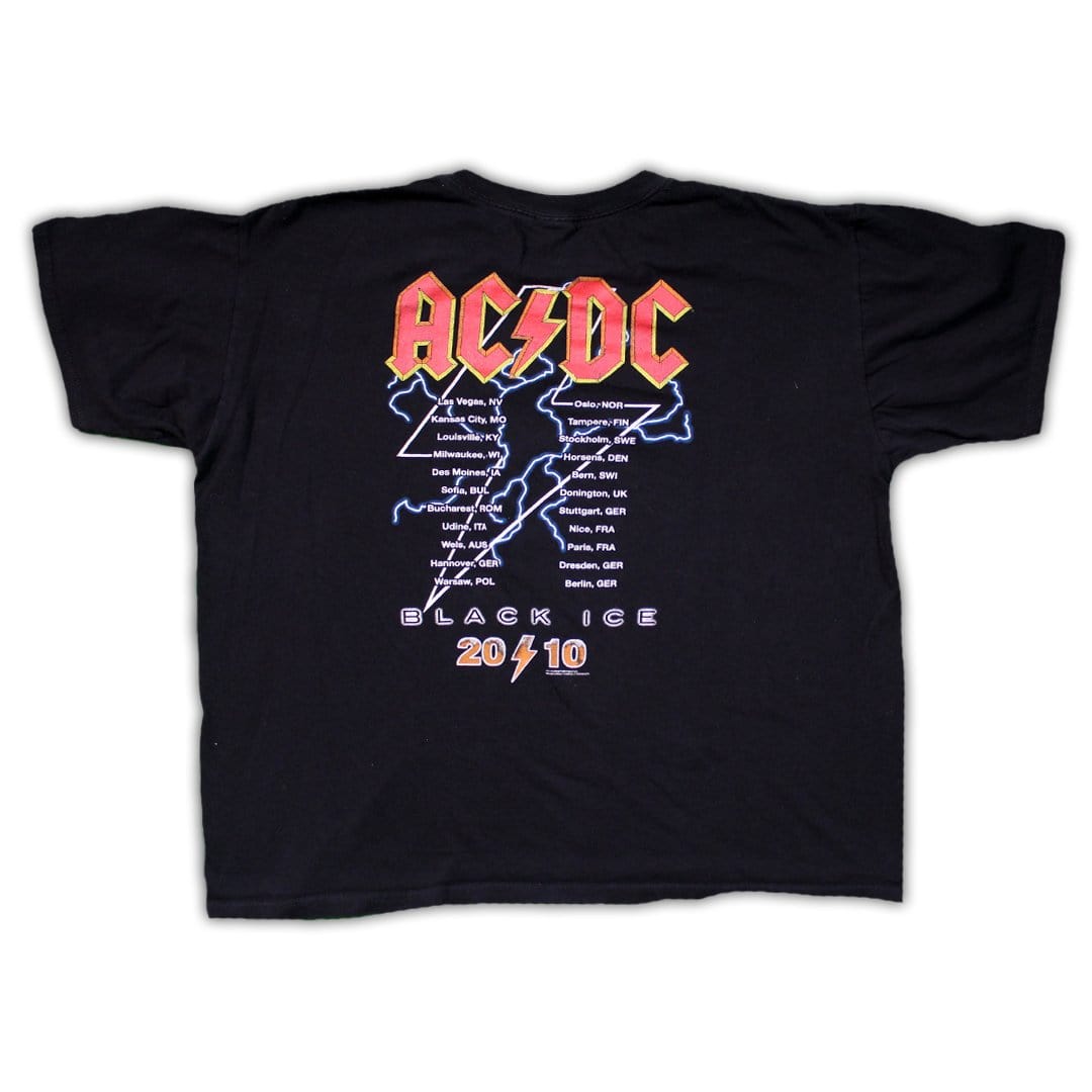 ACDC '10 Black Ice World Tour Tee | Rebalance Vintage.