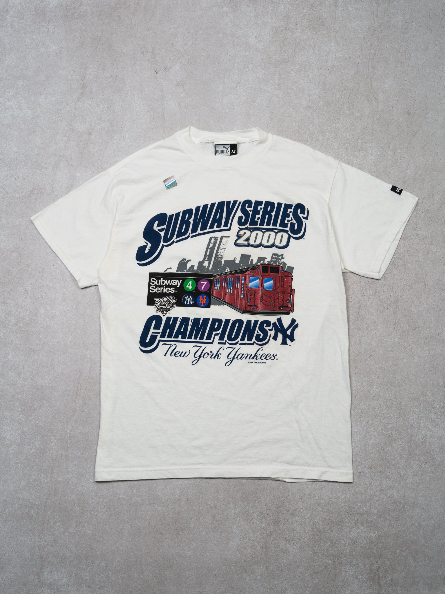 Vintage '00 NY Yankees Subway Series x Puma Tee (S/M)