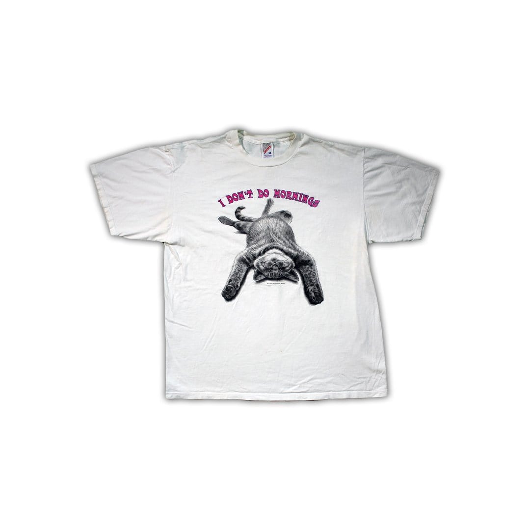 Vintage 'I Dont Do Mornings' Tee | Rebalance Vintage.