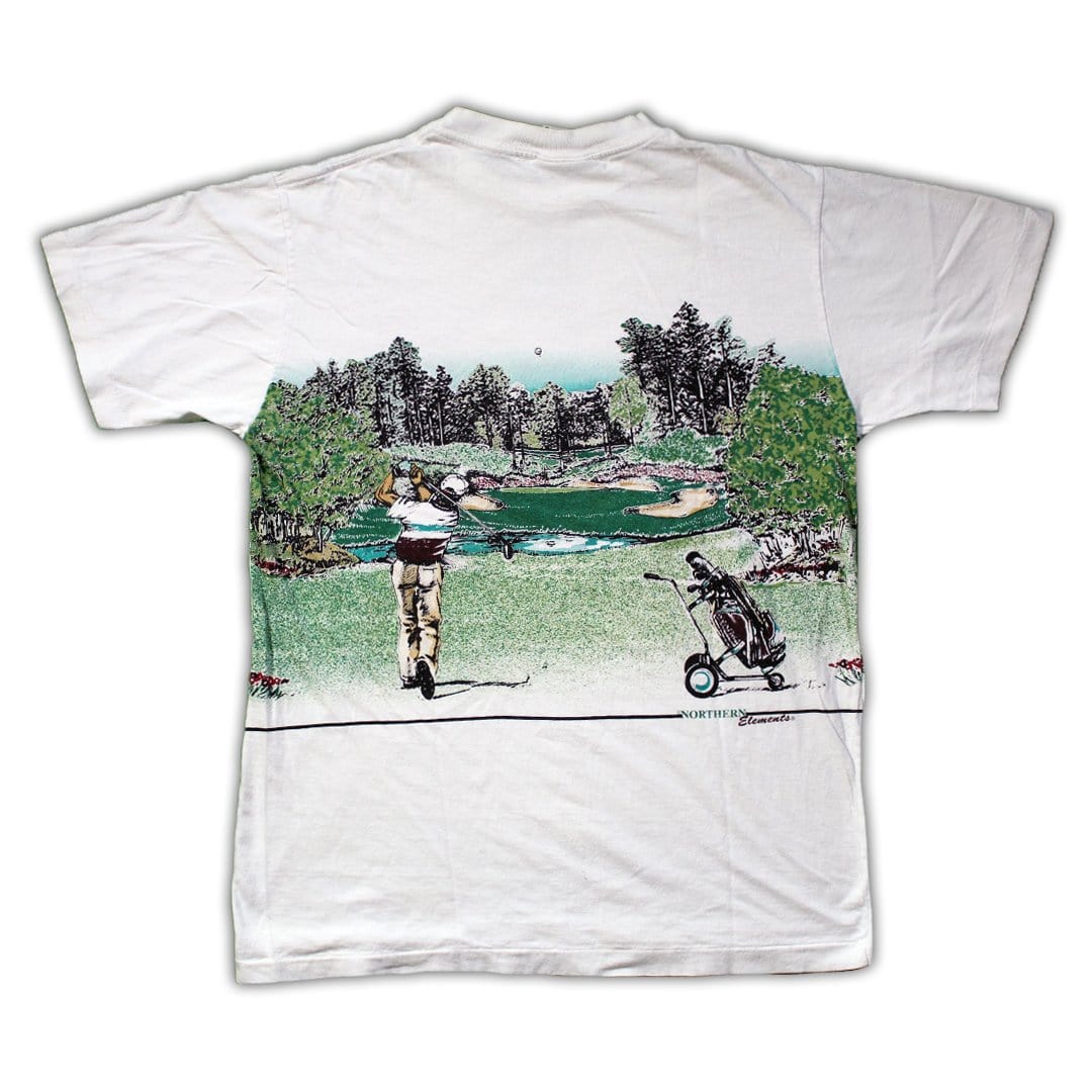 Vintage Northern Elements All Over Golf Tee | Rebalance Vintage.