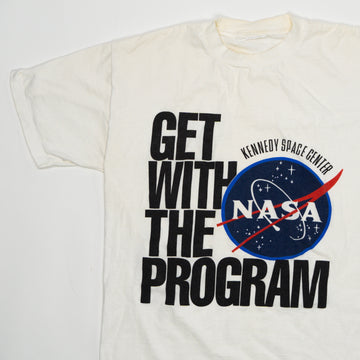 Vintage Get With The Program NASA Tee (S) | Rebalance Vintage.