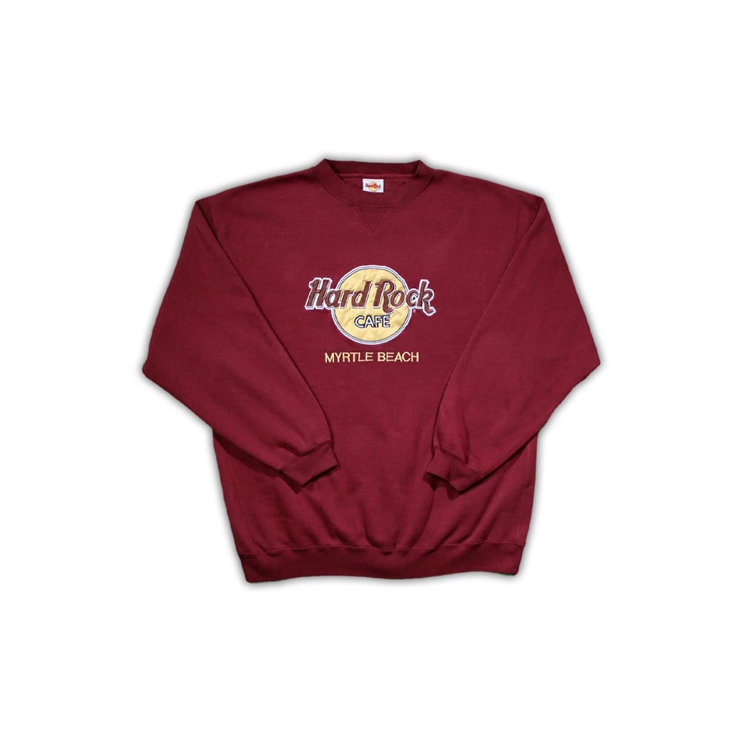 Vintage Hard Rock Cafe Myrtle Beach Crewneck | Rebalance Vintage.