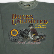 Vintage 90s Green Ducks Unlimited Crewneck (XL)