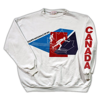 Vintage RARE Equipe Nationale De Ski Canada Crewneck | Rebalance Vintage.