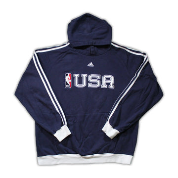 Vintage Adidas x Team USA NBA Hoodie | Rebalance Vintage.