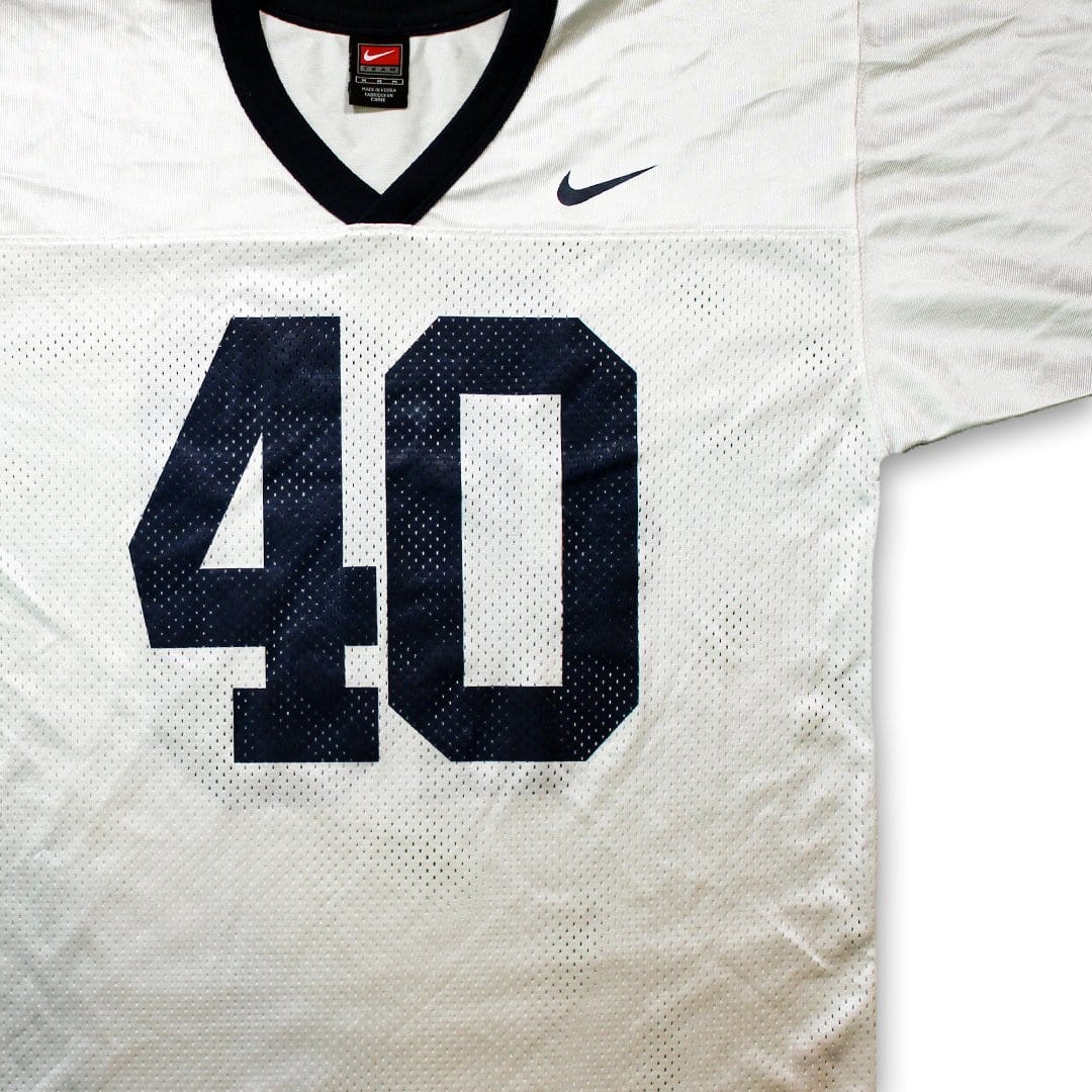 Vintage White + Blue  Nike  #40 Jersey (M) | Rebalance Vintage.