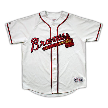Vintage 90s Braves Lopez MLB Majestic Jersey (XL) | Rebalance Vintage.