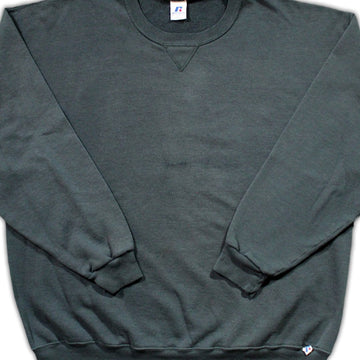 Vintage Green Oversized Russell Athletics Crewneck | Rebalance Vintage.