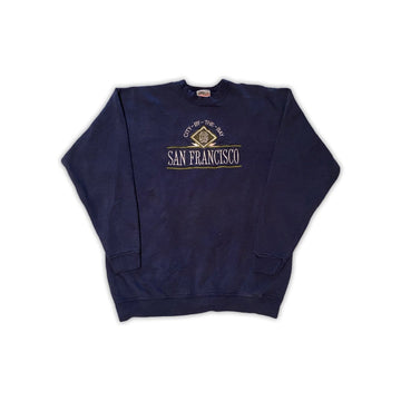 Vintage San Fran by the Bay Crewneck | Rebalance Vintage.