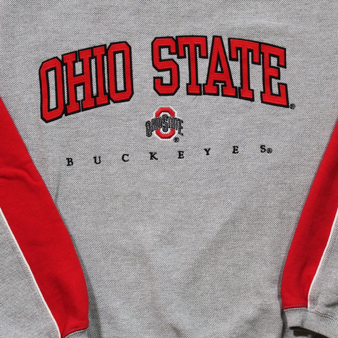 Vintage Reverse Weave Ohio State Buckeyes Crewneck | Rebalance Vintage.
