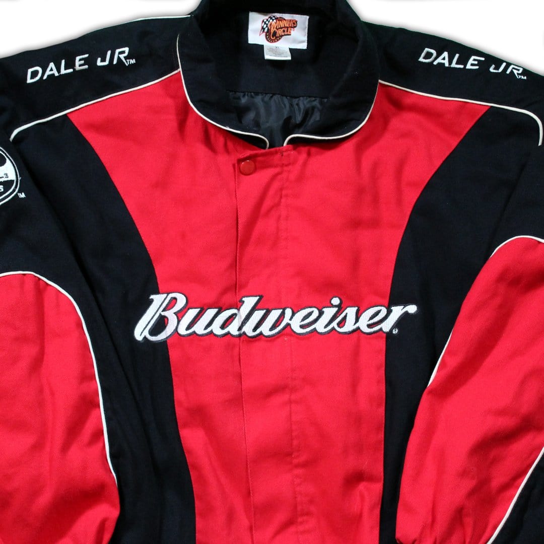 Vintage Budweiser x Dale Jr NASCAR Jacket | Rebalance Vintage.