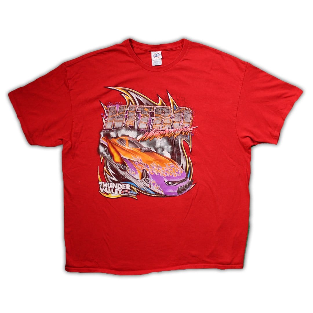 Vintage Nitro Nightmare Thunder Valley Bristol Dragway Tee (XL) | Rebalance Vintage.