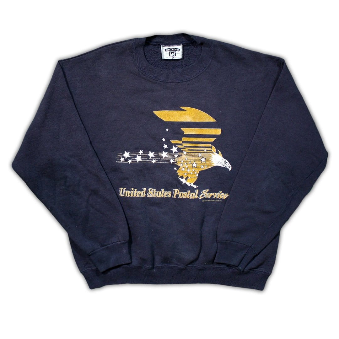 Vintage United States Postal Services Lee Crewneck (L) | Rebalance Vintage.