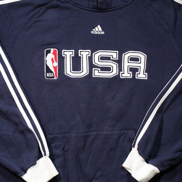 Vintage Adidas x Team USA NBA Hoodie | Rebalance Vintage.