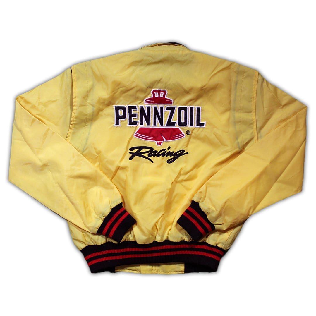 Vintage Yellow Pennzoil Racing Bomber (L) | Rebalance Vintage.