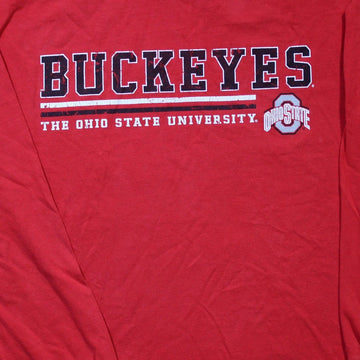 Vintage Red Buckeyes Ohio State Long Sleeve (M/L) | Rebalance Vintage.