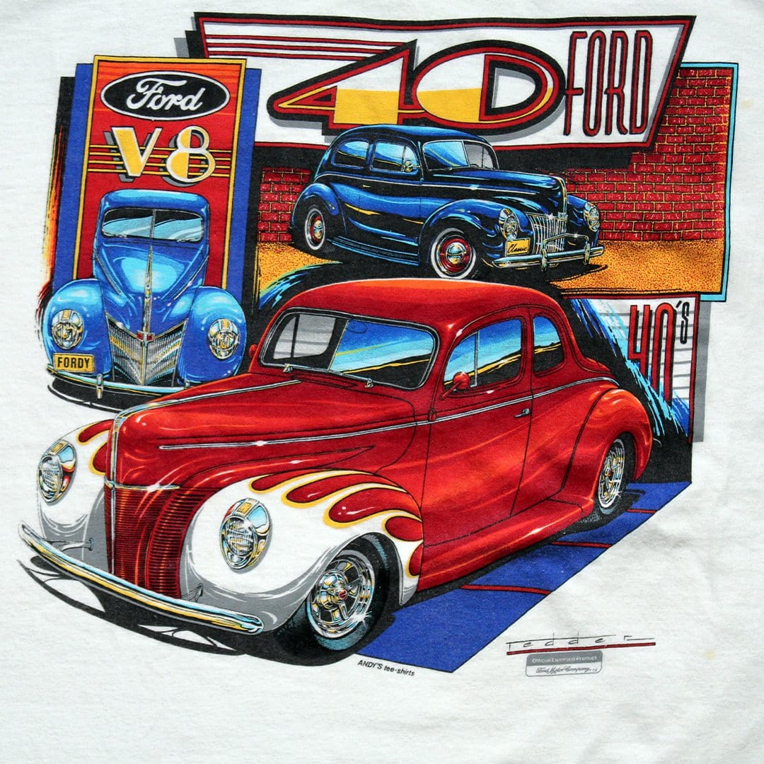 Vintage Ford V8 1940s Tee | Rebalance Vintage.