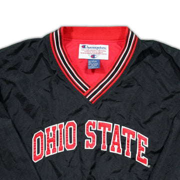 Vintage 90s Ohio State x Champion Pullover Windbreaker | Rebalance Vintage.