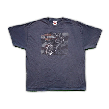 Vintage '07 Blue Harley Davidson Smokey Mountain Tee | Rebalance Vintage.