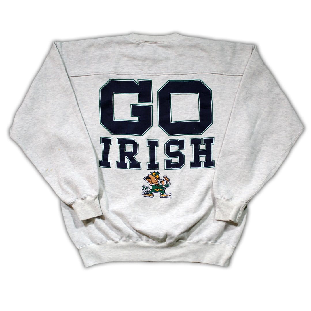 Vintage Notre Dame Go Irish Crewneck | Rebalance Vintage.