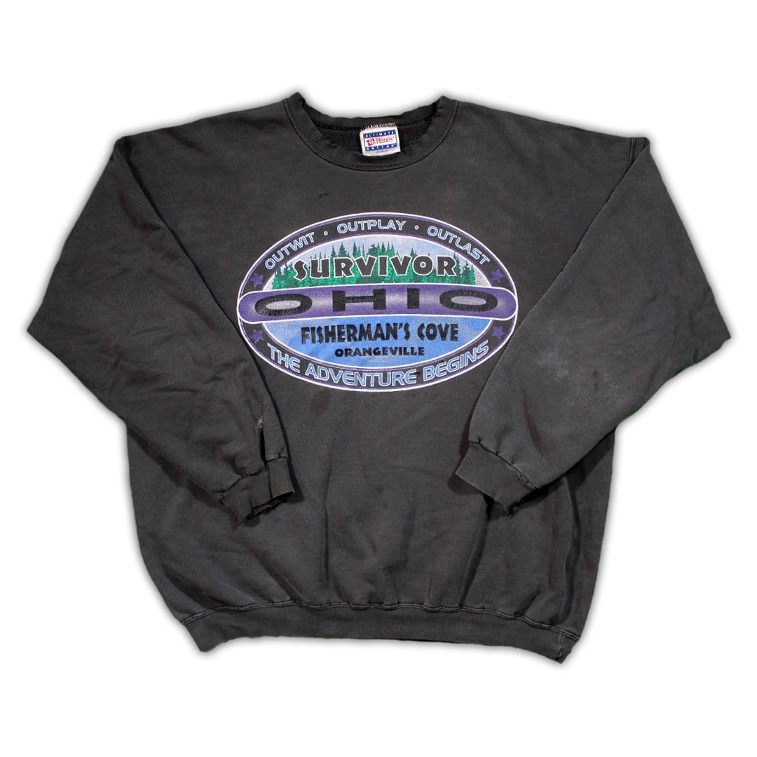 Vintage Survivor Ohio Fisherman’s Cove Crewneck | Rebalance Vintage.