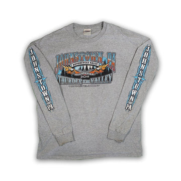 Vintage ’11 Johnstown Motorcycle Rally Long Sleeve (size XL) | Rebalance Vintage.