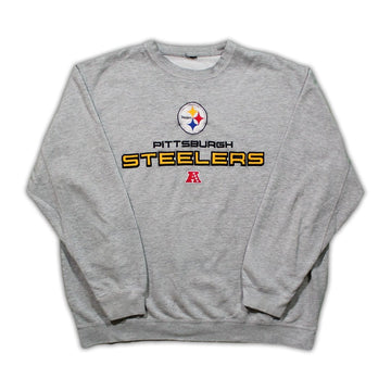 Vintage Pittsburgh Steelers Embroidered Crewneck | Rebalance Vintage.