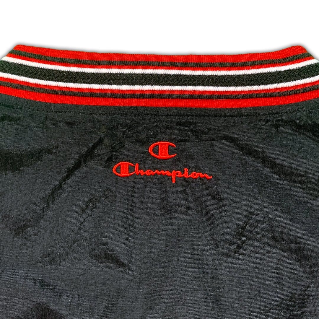 Vintage 90s Ohio State x Champion Pullover Windbreaker | Rebalance Vintage.