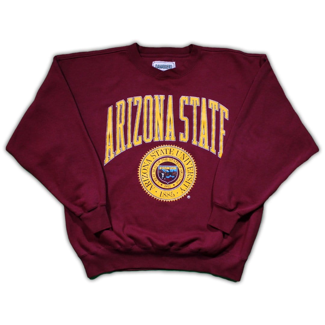 Vintage Arizona State Spell Out Crewneck | Rebalance Vintage.