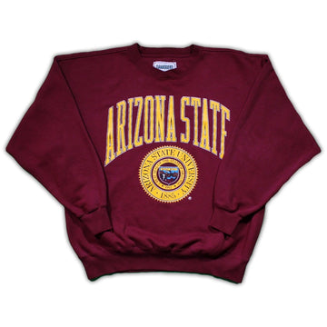 Vintage Arizona State Spell Out Crewneck | Rebalance Vintage.
