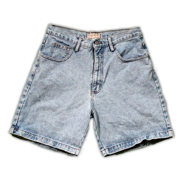 Vintage Light Washed Guess USA Jean Shorts | Rebalance Vintage.