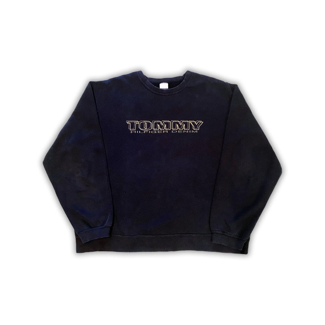 Vintage Tommy Hilfiger 3D Spell Out Crewneck | Rebalance Vintage.