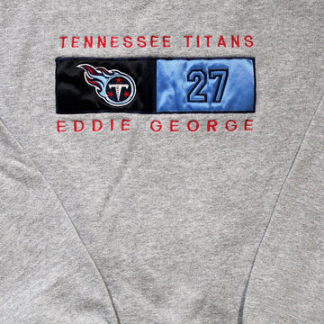 Vintage Tennessee Titans Eddie George 27 Crewneck (L) | Rebalance Vintage.
